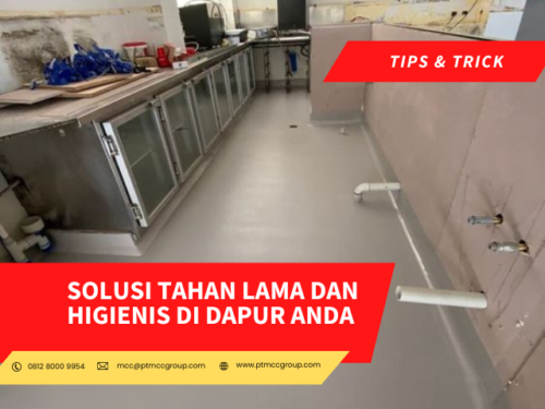 Epoxy Lantai Dapur