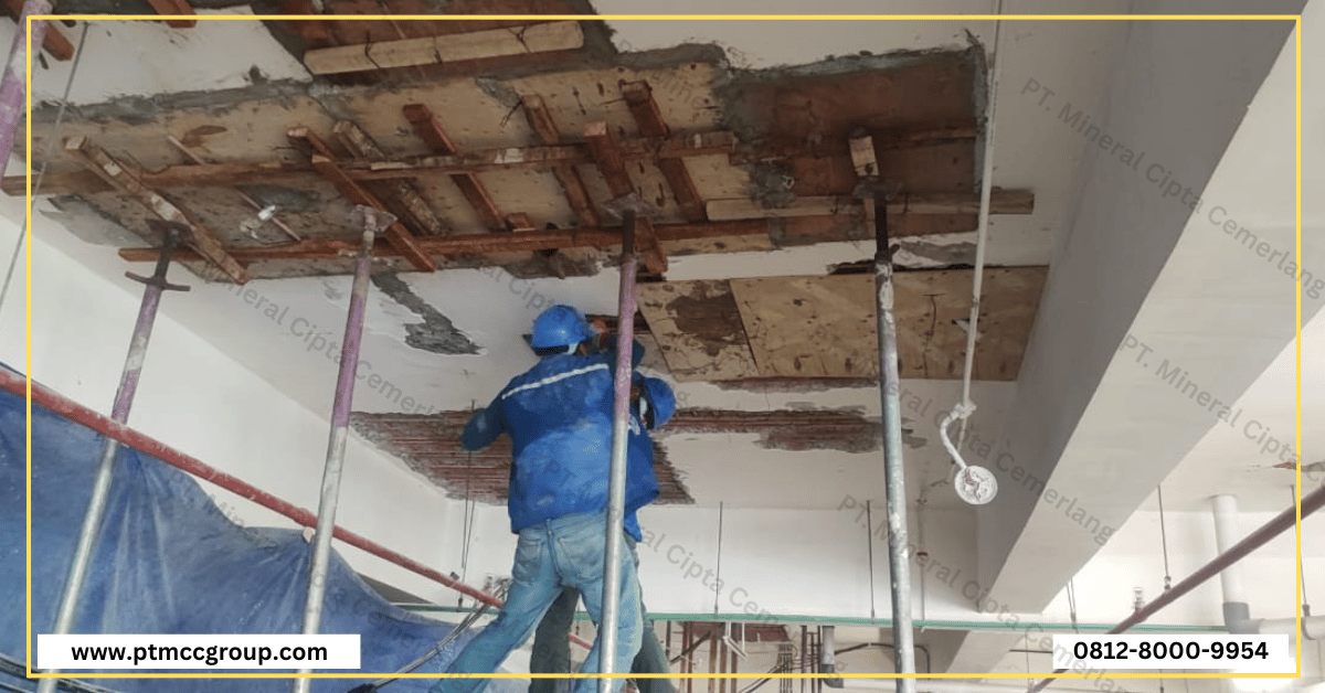 Jasa Perbaikan dan Pemasangan Perkuatan Struktur Beton