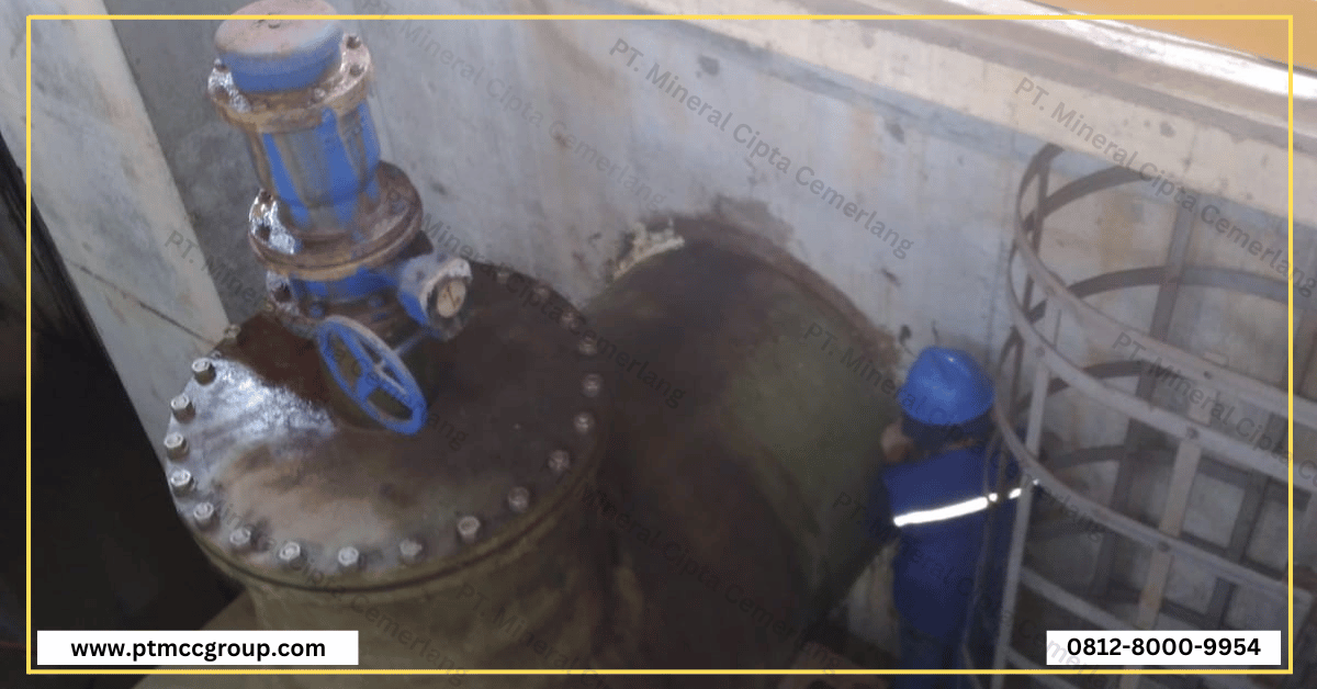Injeksi polyurethane ground tank