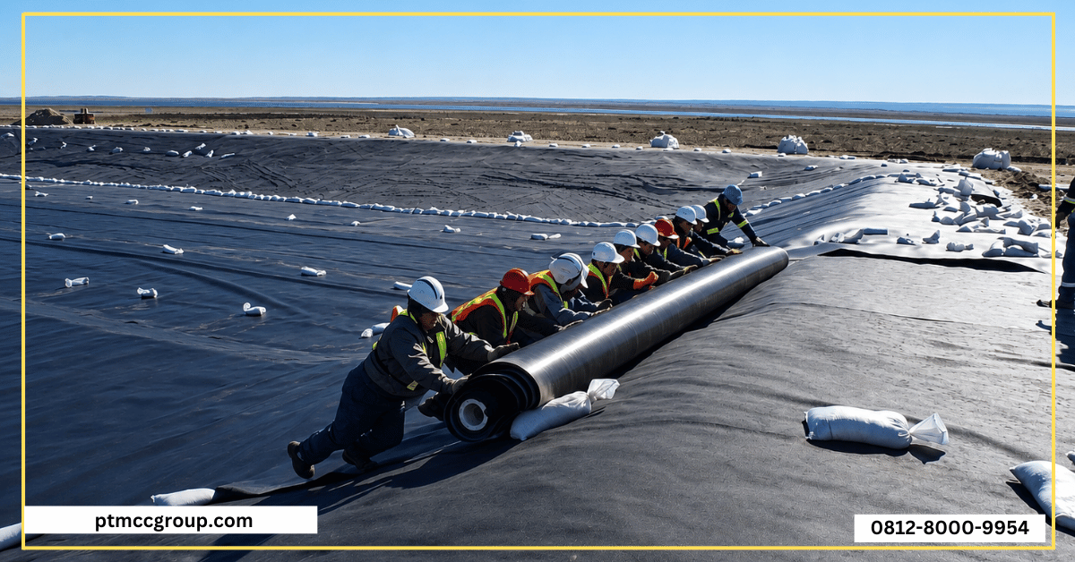 Jasa Pemasangan Geomembrane