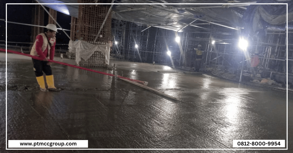 Jasa pengecoran floor hardener