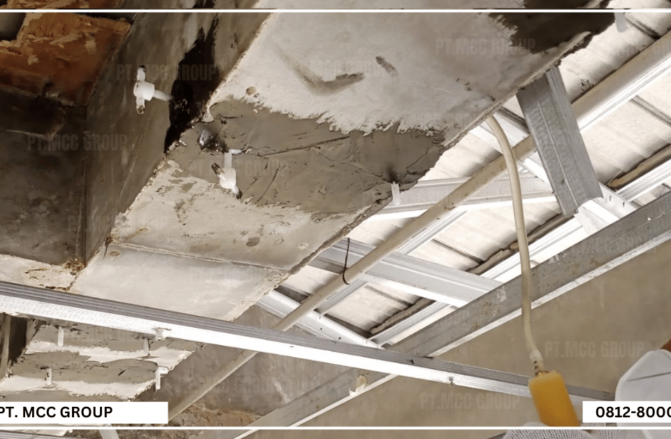 Perbaikan Beton Retak Struktur